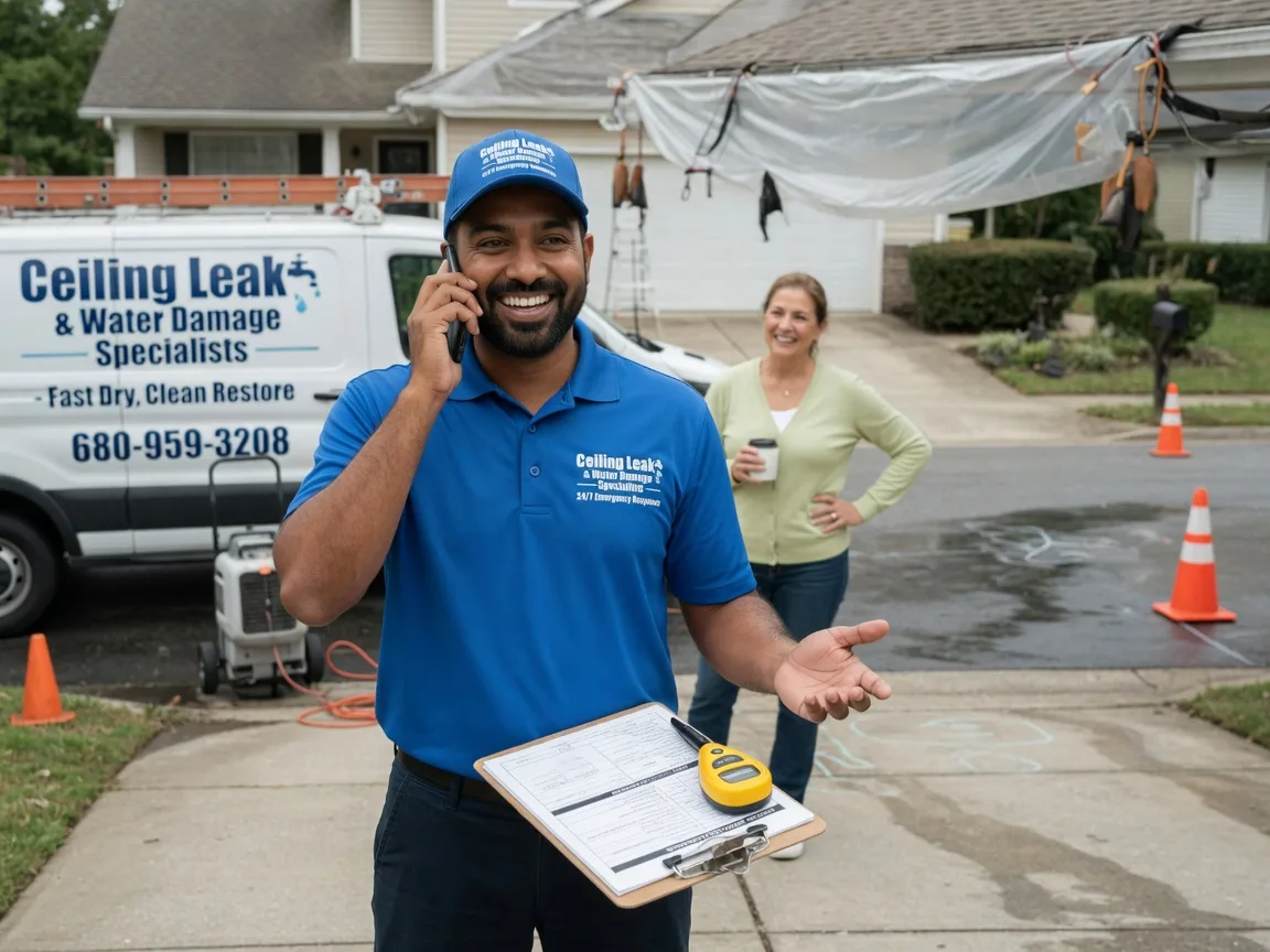 Ceiling Leak Cleanup Mount Carmel, UT FAQs